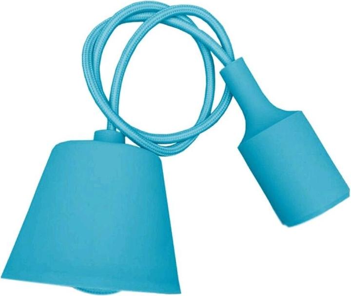 Produktbild V-TAC VT7228LB Pendelleuchte E27 aus hellblauem Silikon (E27)