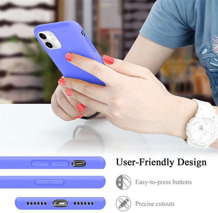 Produktbild Cadorabo TPU Liquid Silicone Case Cover (Apple iPhone 11)