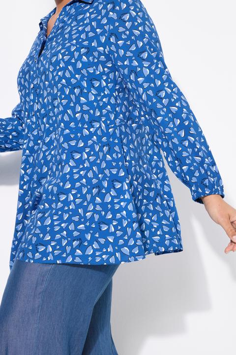 Produktbild Miamoda Bluse, A-Linie, Herz-Muster (46)