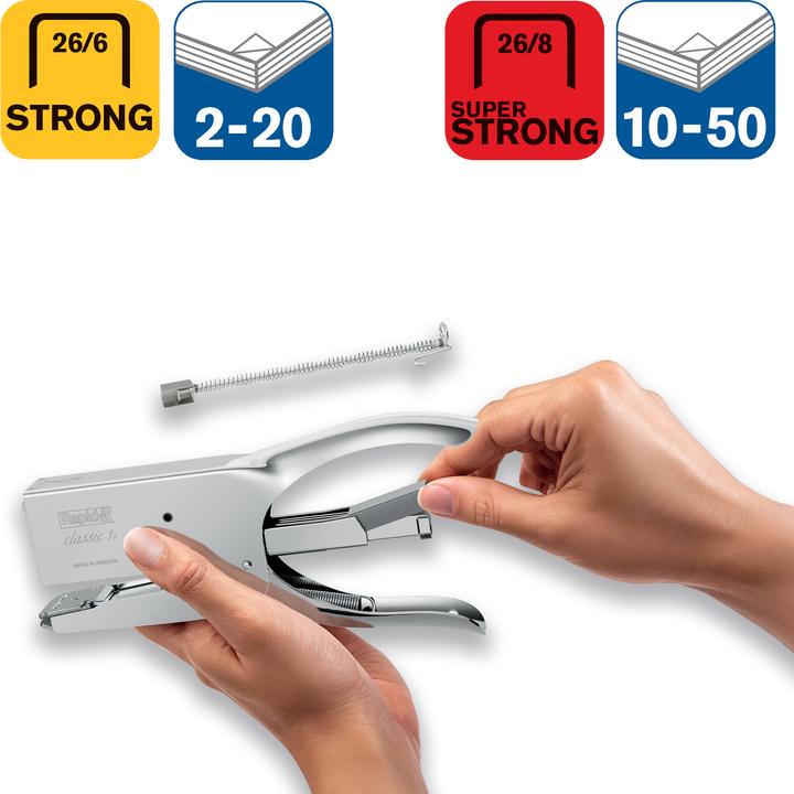 Immagine prodotto Rapid Cucitrice a pinza Classic K1 (50 lamelle)