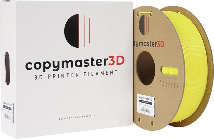 Produktbild Copymaster3D PLA Filament for 3D Printer, 1.75 mm, Yellow (PLA, 1.75 mm, 1000 g, Gelb)