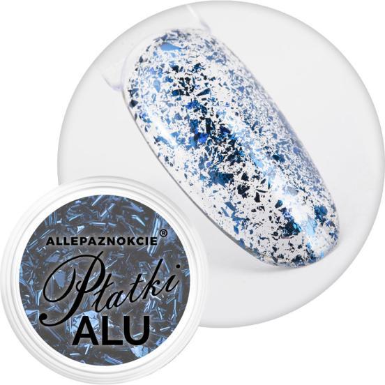 Produktbild Molly Lac Nail Art Prismatic Flakes Blue