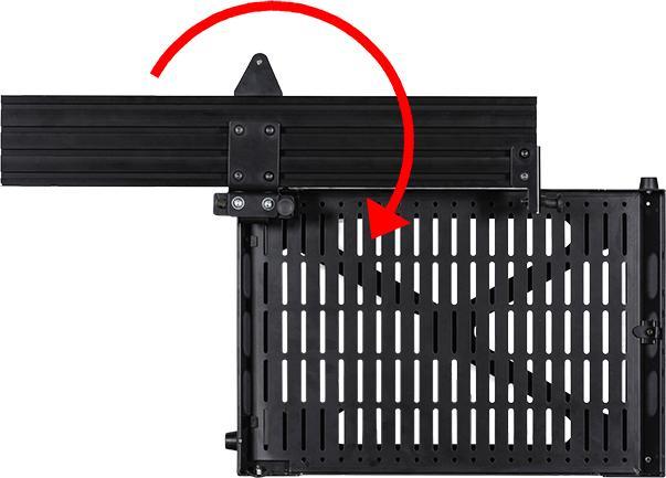 Actual product image b-tech Flip-Down AV Storage Tray