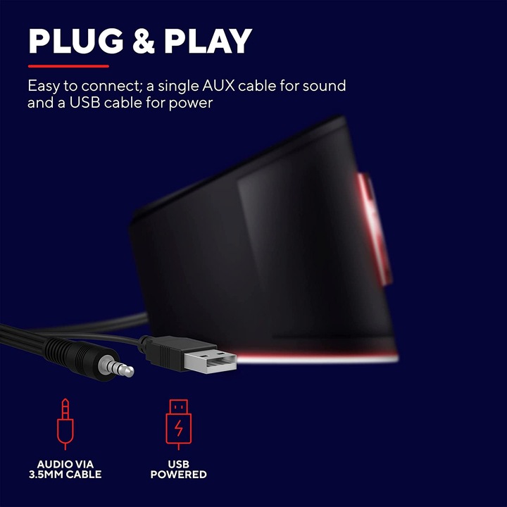 Produktbild Trust GXT 619 Thorne (6 W, 2.0 Kanal)