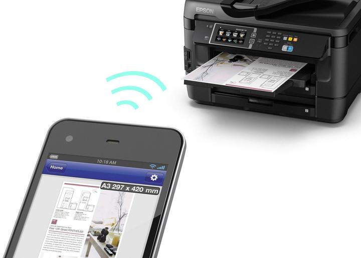 Produktbild Epson WF-7620DTWF WorkForce (Tintenpatrone, Farbe)