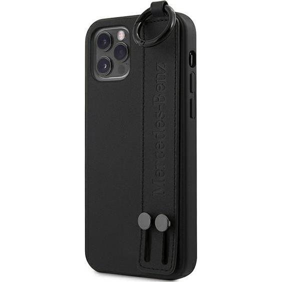 Thumbnail - Mercedes MEHCP12MLSSBK iPhone 12/12 Pro 6,1" czarny/black hardcase Strap Line (Apple iPhone 12 Pro), Smartphone Hülle, S...