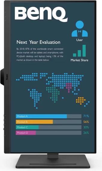 Image du produit BenQ 68,6cm BL2790QT 16:9 DP/USB-C/HDMI bk.lift/piv WQHD (27")