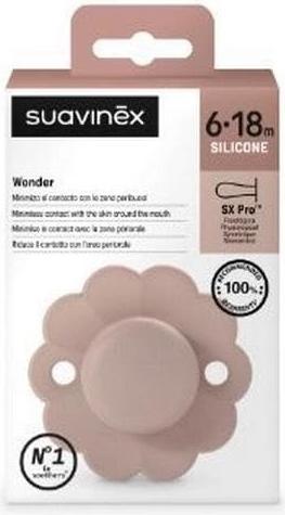 Productafbeelding Suavinex Omkeerbare fopspeen SX Pro Wunder 6-18M magenta (1x, 6 - 18 Maanden)