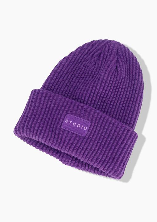 Actual product image Studio Untold Ribbed Knit Beanie (One size)