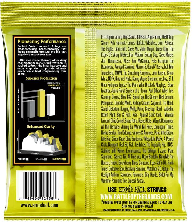 Produktbild Ernie Ball Akustik Everlast (6 x, Gitarre, 0.05")
