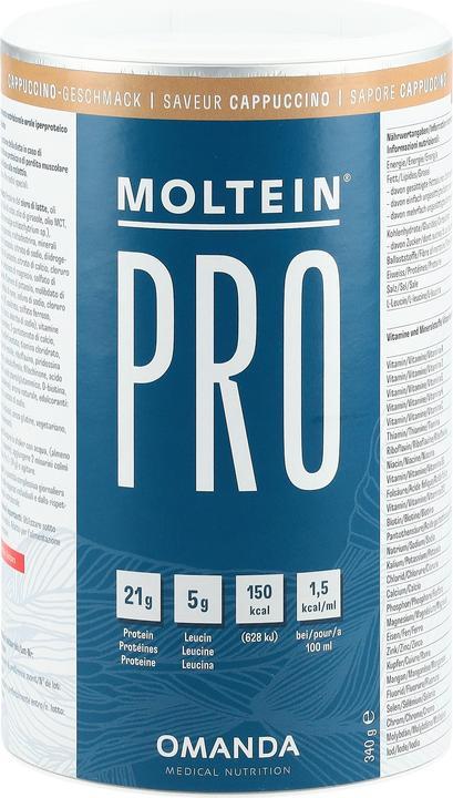Immagine prodotto Moltein Barattolo Pro 1.5 Cappuccino (340g) (Cappuccino, 1 pz., 340 g)