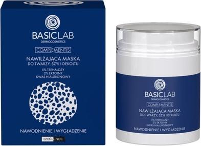 Produktbild BasicLab Moisturizing Face Neck & Dcollet Mask Hydration & Smoothing 50ml (50 ml)