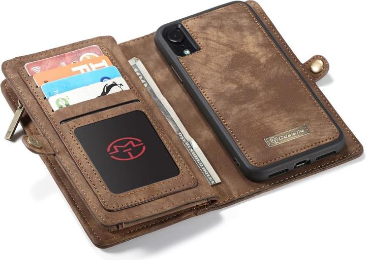 Actual product image Caseme Apple iPhone XR Genuine Leather Wallet Card Case (Apple iPhone XR)