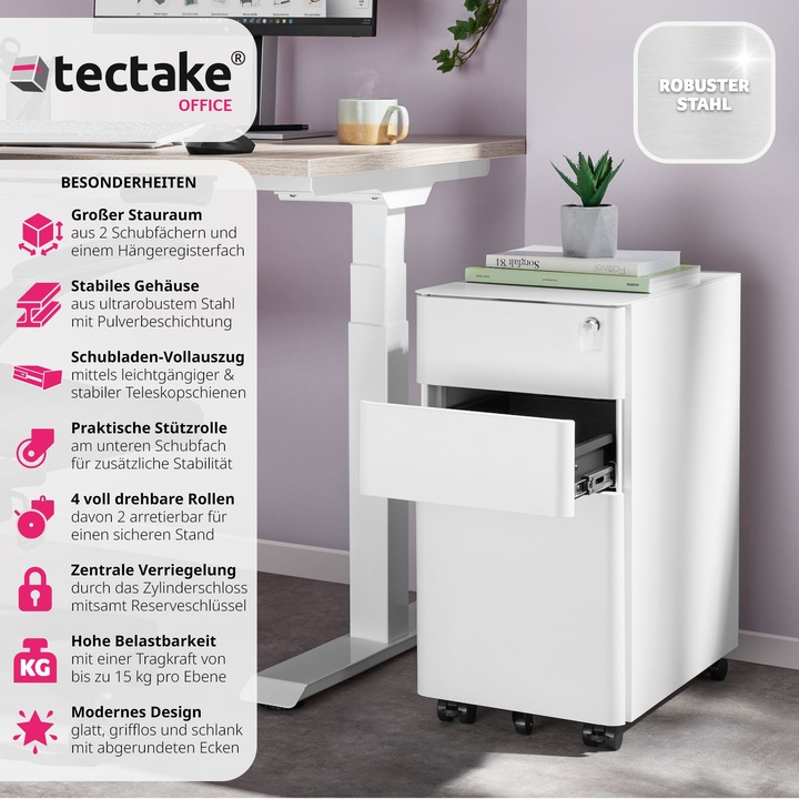 Produktbild tectake Parvus (30 x 50 x 59.5 cm)