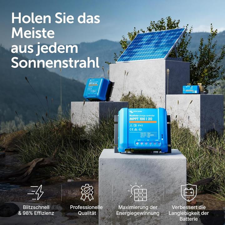 Produktbild Victron Energy BlueSolar MPPT 100/20