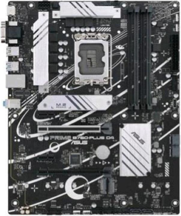 Productafbeelding ASUS MB TUF GAMING B760-PLUS WIFI (Intel,1700,DDR5,ATX) (LGA 1700, Intel B760, ATX)