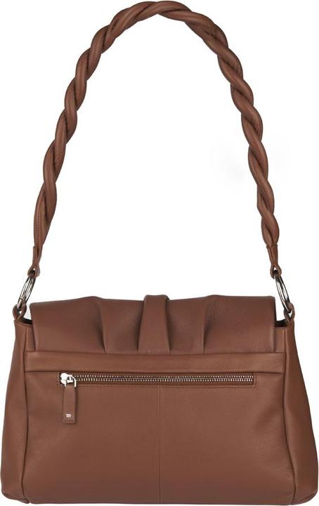 Actual product image Riccardo Ferducci Handbag, crossover with LED light compartment, Bellini