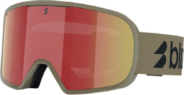 Brown w Red Multi, Matte camo green