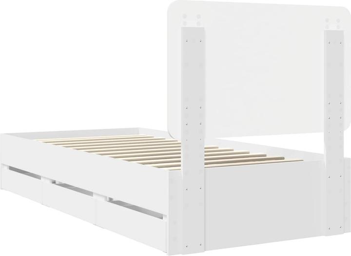 Actual product image vidaXL Moderner Bettrahmen (100 x 200 cm)