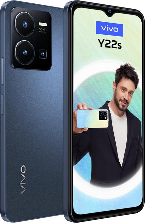 Produktbild Vivo Y22s (128 GB, Blau, 6.55", Dual SIM, 4G)