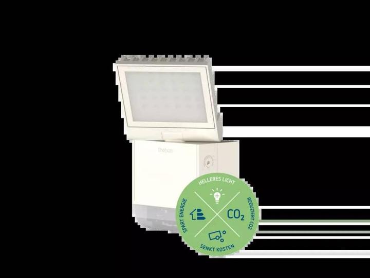 Actual product image Theben theLeda S8-100 WH (900 lm, IP55)