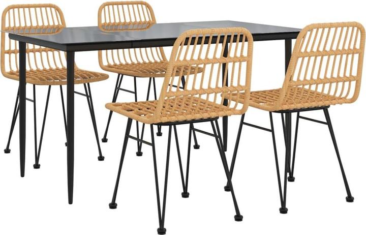 Produktbild vidaXL Garten Essgruppe