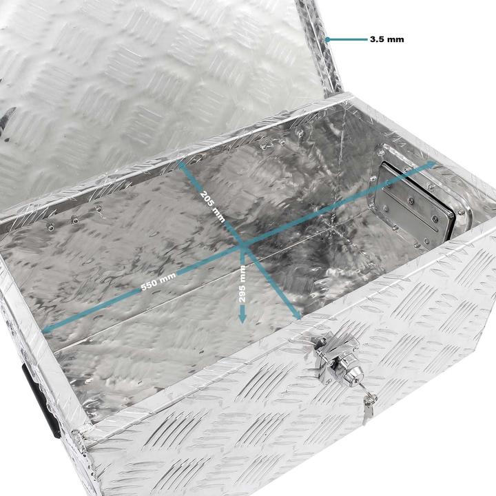 Actual product image XPOtool Aluminium crate