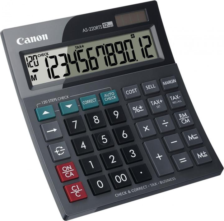 Canon As-220rts (Cellules solaires, Piles)