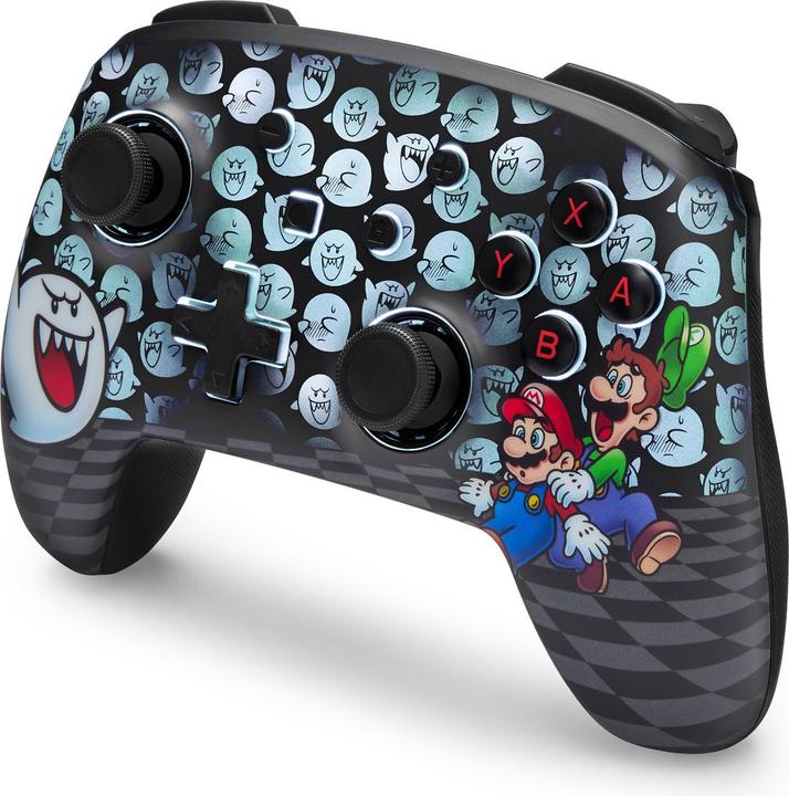 Produktbild PowerA Enhanced Wireless Controller for Nintendo Switch with Lumectra – Mario Peek-A-Boo (Switch)