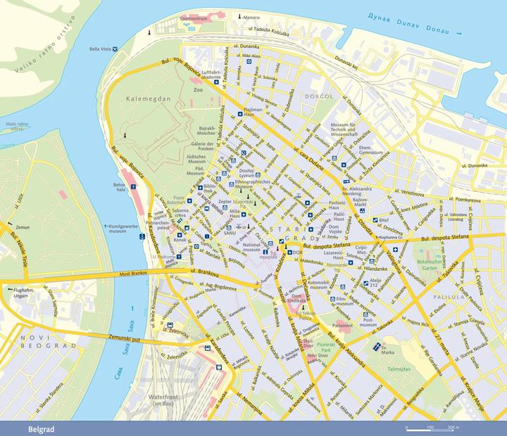 Produktbild Reiseführer Belgrad und Novi Sad (Deutsch, Birgitta Gabriela Hannover Moser, 2019)