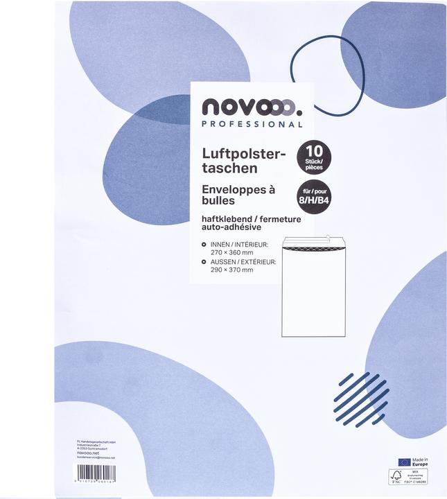 Actual product image Novooo MIX - Luftpolstertaschen (10 x)