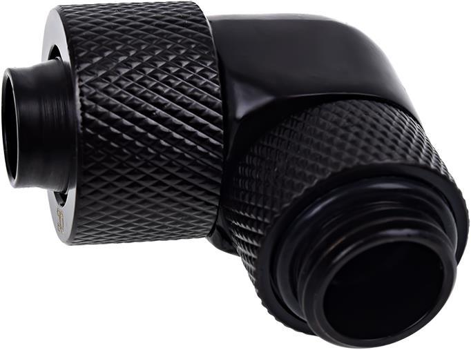 Actual product image Alphacool 13/10mm icicle 90° rotatable G1/4