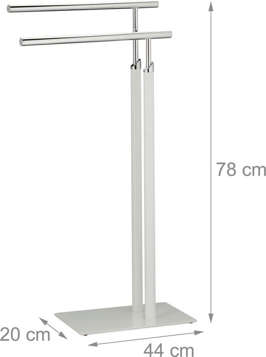 Actual product image Relaxdays Towel rack