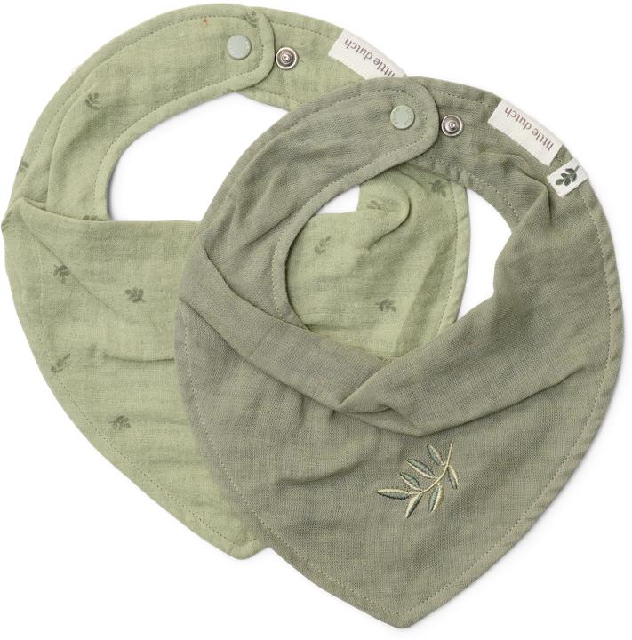 Produktbild Little Dutch Lätzchen 2-er Set - Pure Sage
