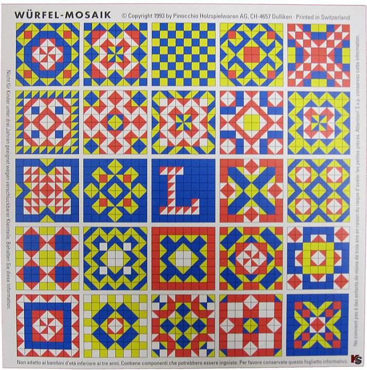 Actual product image Pinocchio Cube mosaic (German, 1 - 9 Players)