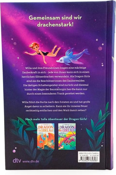 Actual product image Dragon Girls – Willa, der Silberdrache (German, Maddy Mara, Nadine Mannchen, 2024)