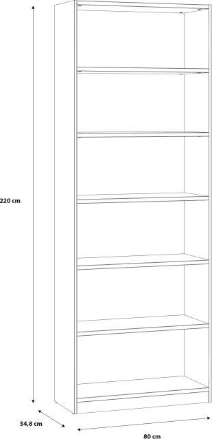 Produktbild Forte Candlekeep (80 x 34.80 x 220 cm)