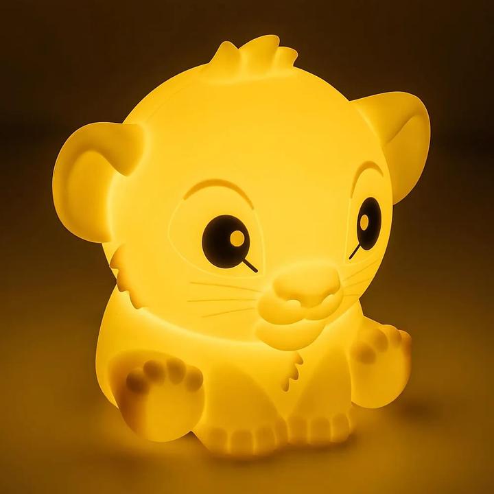 Actual product image Paladone Products Disney Squishy Glo silicone light The Lion King Simba 15 cm