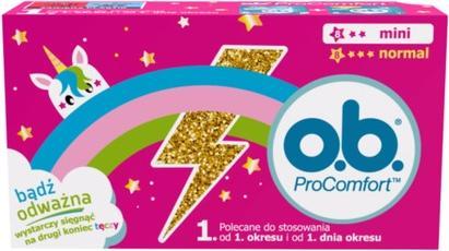 o.b. Procomfort Tampons Mini und Normal (8 x, Mini, Normal)