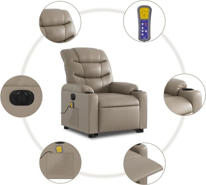 Produktbild vidaXL Massagesessel mit Aufstehhilfe