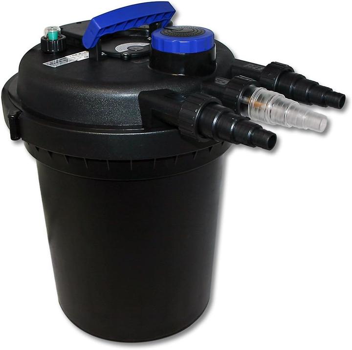 Produktbild SunSun Druckteichfilter Set 10000l 11W Teichklärer NEO10000 80W Pumpe