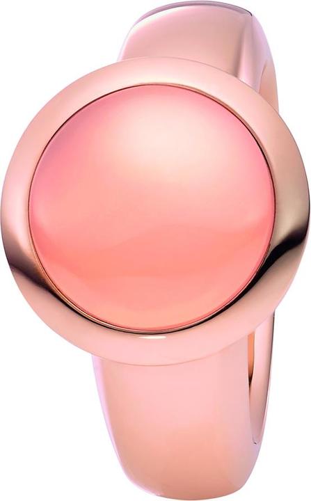 Xen Ring mit Chalcedon - rosè vergoldet