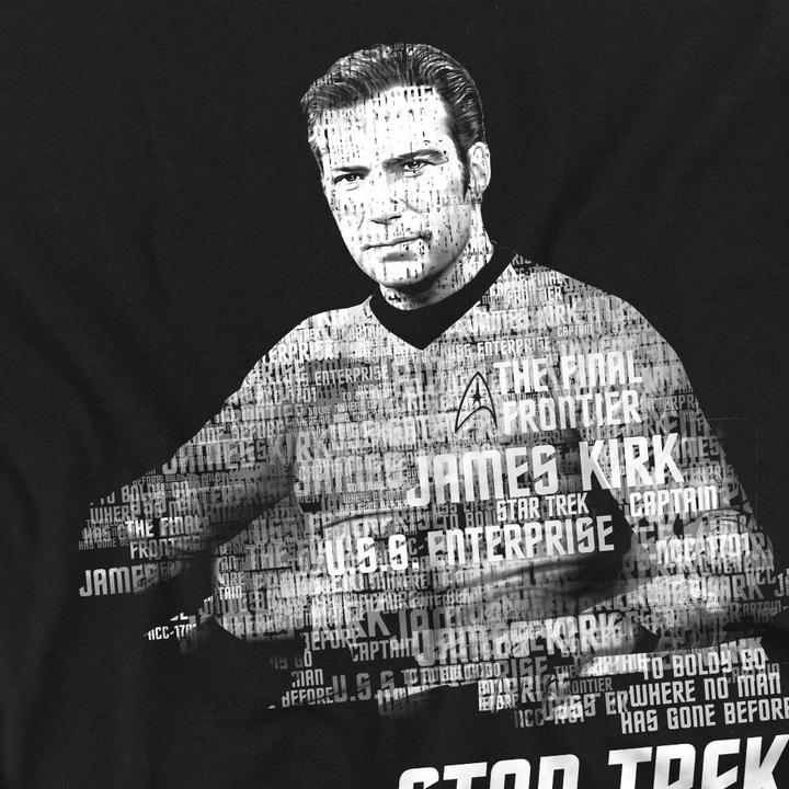 Immagine prodotto Words Maglietta Capitano Kirk Uomo (4XL)
