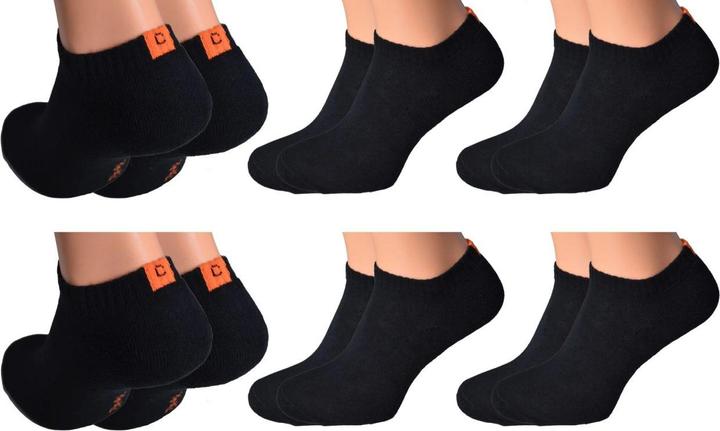 Actual product image Cocain Trainers 39/42, black - Socks (pack of 6, 39 - 42)
