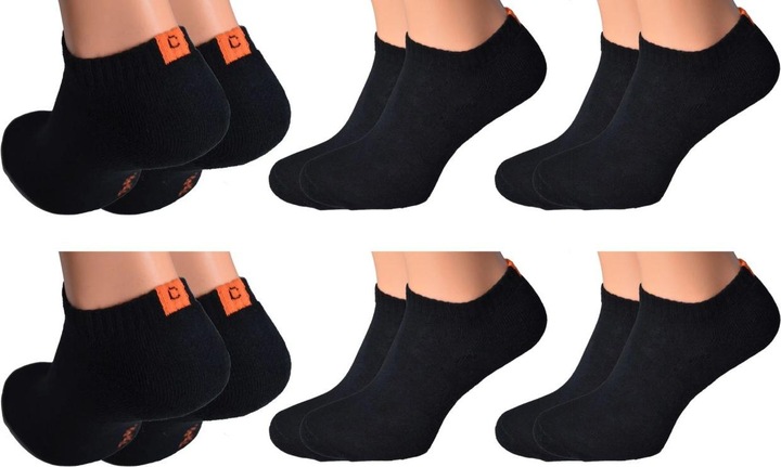 Produktbild Cocain Sneaker 47/49, Schwarz - Socken (6er Pack, 47 - 49)
