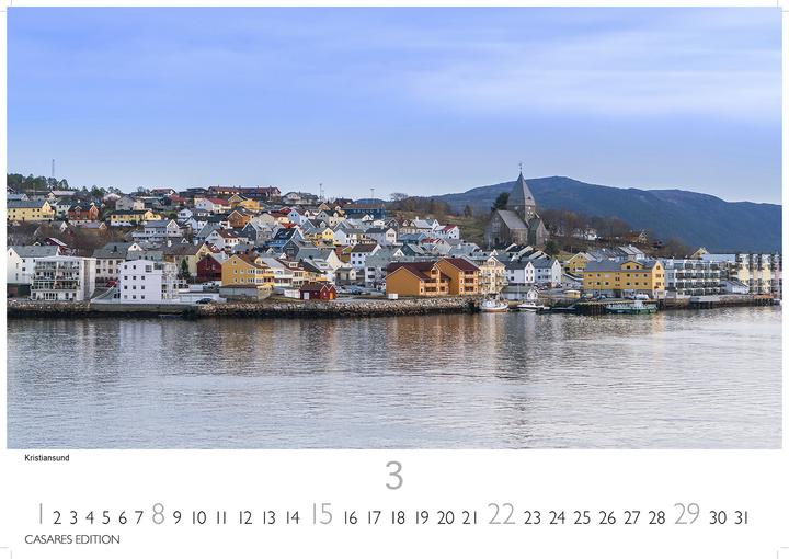 Produktbild Hurtigruten 2026 L 35x50cm (35 x 50 cm)