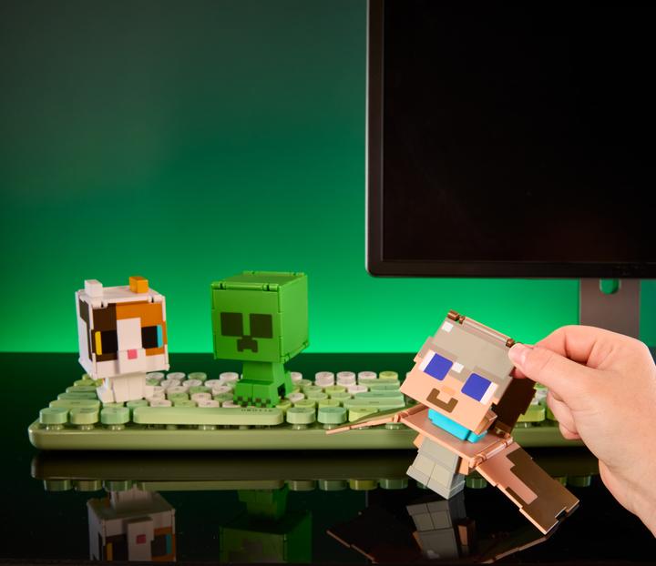 Image du produit Minecraft Flippin' Figure Creeper + Charged Creeper