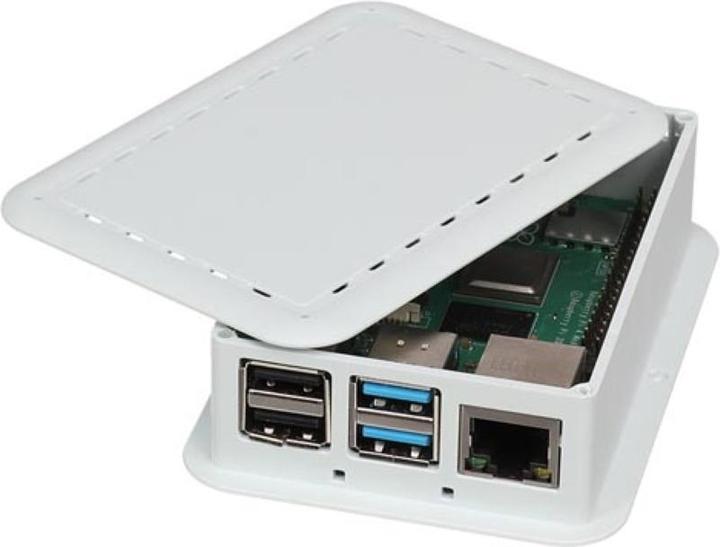 Teko Boitier Pour Raspberry Pi 4 - Blanc
