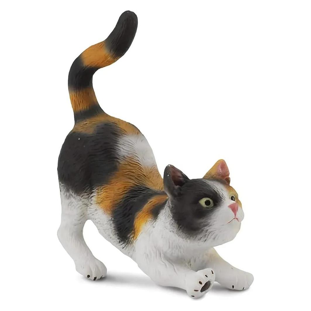 Collecta 3-Kleurige Huiskat - Uitrekken (En)