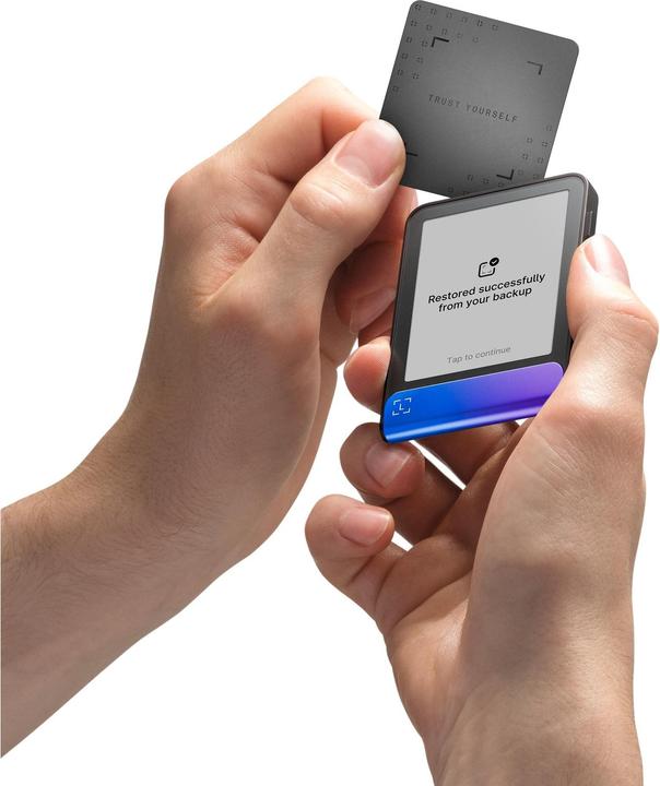 Produktbild Ledger Flex - Neptune Blue inkl. Recovery Key (Ethereum Classic, Bitcoin, Cardano)